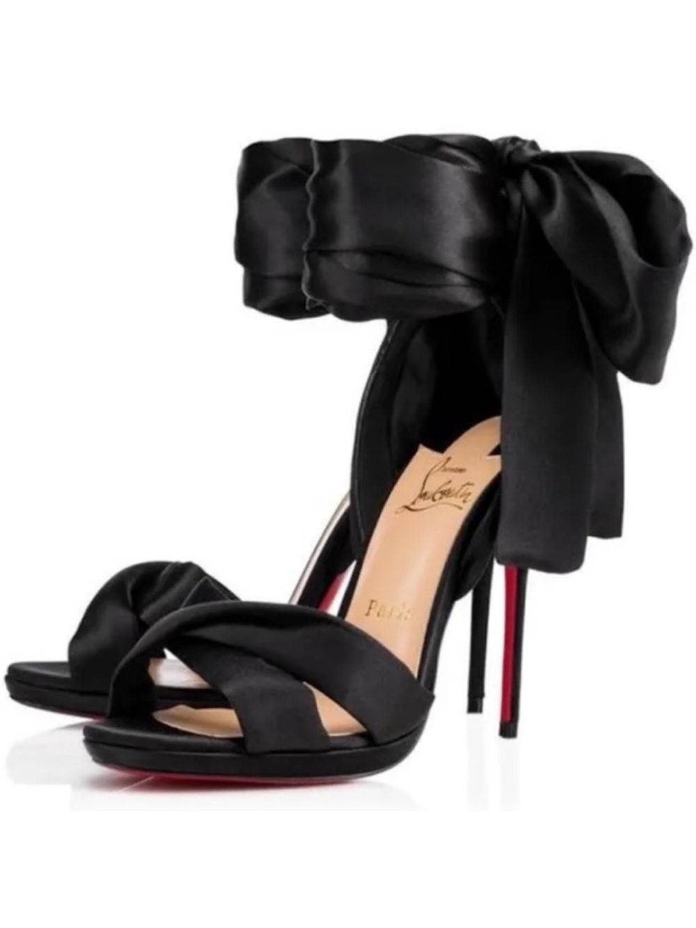 Christian Louboutin Très Frais
Black Wrap Heels